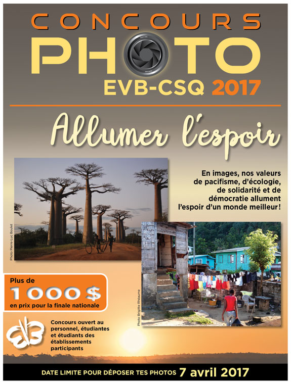 Participez au concours photo Allumer l'espoir
