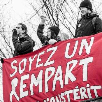Soyez un rampart contre l'austérité